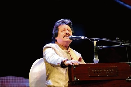 Pankaj Udhas was a legendry ghazal and playback singer. (HT Photo)