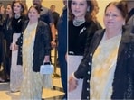 Kokilaben Ambani shines at Sabyasachi’s 25th Anniversary Show in stunning yellow saree. Kokilaben Ambani shines at Sabyasachi’s 25th Anniversary Show in stunning yellow saree.