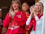 When Brittany Mahomes announced the birth of her third child on Instagram, with a photo of her infant's feet next to a sign with her name on it, Taylor Swift expressed her happiness and support by liking the post.