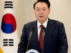 FILE PHOTO: South Korean President Yoon Suk Yeol delivers an address to the nation at the Presidential Office in Seoul, South Korea, December 12, 2024.   The Presidential Office/Handout via REUTERS   ATTENTION EDITORS - THIS IMAGE HAS BEEN SUPPLIED BY A THIRD PARTY/File Photo