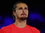 Alexander Zverev was heckled by a woman as she referenced the two physical abuse cases against him. REUTERS/Edgar Su