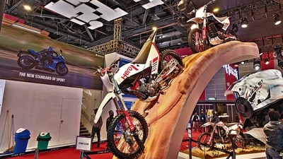 Motorcycles on display at Auto Expo 2025 (Raajessh Kashyap/HT) Motorcycles on display at Auto Expo 2025 (Raajessh Kashyap/HT)