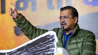 Former Delhi Chief Minister and Aam Aadmi Party (AAP) National Convener Arvind Kejriwal addresses a public meeting in Delhi. (@AamAadmiParty) Former Delhi Chief Minister and Aam Aadmi Party (AAP) National Convener Arvind Kejriwal addresses a public meeting in Delhi. (@AamAadmiParty)