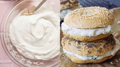 Craving cream cheese? All you need are 3 ingredients! (Photos: Bigger Bolder Baking, Zucker&Jagdwurst)