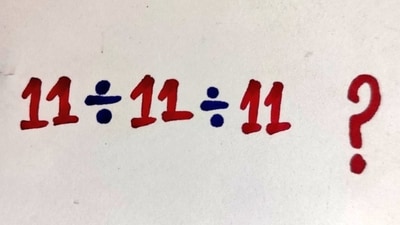 A maths brain teaser shared on X puzzled users. (X/@brainyquiz_) A maths brain teaser shared on X puzzled users. (X/@brainyquiz_)