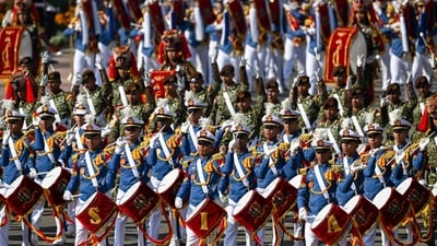 Republic Day 2025: Contingent from the Indonesian National Armed Forces takes part in India's 76th Republic Day parade in New Delhi. (AFP) Republic Day 2025: Contingent from the Indonesian National Armed Forces takes part in India's 76th Republic Day parade in New Delhi. (AFP)
