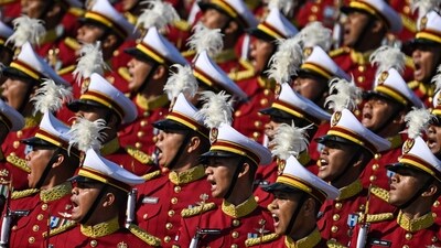 Republic Day 2025: Contingent from the Indonesian National Armed Forces takes part in India's 76th Republic Day parade in New Delhi on January 26, 2025. (AFP) Republic Day 2025: Contingent from the Indonesian National Armed Forces takes part in India's 76th Republic Day parade in New Delhi on January 26, 2025. (AFP)