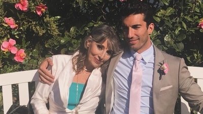 Sharon Baldoni shared a post for her son Justin Baldoni. Sharon Baldoni shared a post for her son Justin Baldoni.
