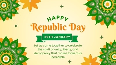 The grand Republic Day parade also takes place on the Kartavya Path in New Delhi. It begins from Raisina Hill near the Rashtrapati Bhavan (President's House), along the Kartavya Path, past India Gate, and onto the historic Red Fort. (Image by Canva) The grand Republic Day parade also takes place on the Kartavya Path in New Delhi. It begins from Raisina Hill near the Rashtrapati Bhavan (President's House), along the Kartavya Path, past India Gate, and onto the historic Red Fort. (Image by Canva)