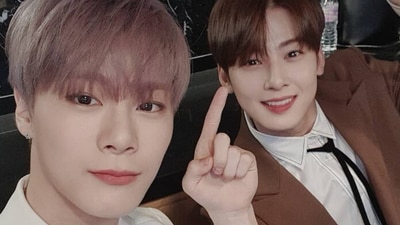 Cha Eunwoo commemorated Moonbin's 27th birthday on January 26, 2025, with a touching tribute. (@moon_ko_ng/Instagram) Cha Eunwoo commemorated Moonbin's 27th birthday on January 26, 2025, with a touching tribute. (@moon_ko_ng/Instagram)