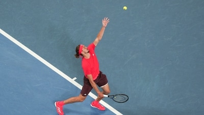 Meanwhile, the third set was decided by a tie-breaker. (AFP) Meanwhile, the third set was decided by a tie-breaker. (AFP)