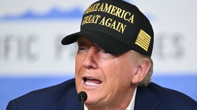 US President Donald Trump in a 'MAGA' cap (AP) US President Donald Trump in a 'MAGA' cap (AP)