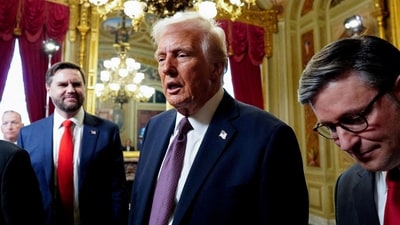 US President Donald Trump (Reuters)