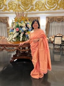 "My connection with India is formed through the vibrant culture and warm hospitality I received. What I cherish is the way different cultures, languages and traditions co-exist beautifully." "My connection with India is formed through the vibrant culture and warm hospitality I received. What I cherish is the way different cultures, languages and traditions co-exist beautifully."