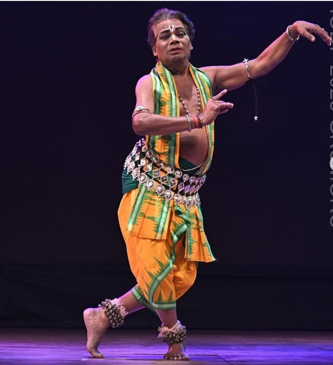 Odissi dancer Durga Charan Ranbir, 61, is known for popularising Odissi dance worldwide, travelling extensively with his disciples to conduct workshops and performances across various countries (GKCM Odissi Research Centre/ Instagram) Odissi dancer Durga Charan Ranbir, 61, is known for popularising Odissi dance worldwide, travelling extensively with his disciples to conduct workshops and performances across various countries (GKCM Odissi Research Centre/ Instagram)