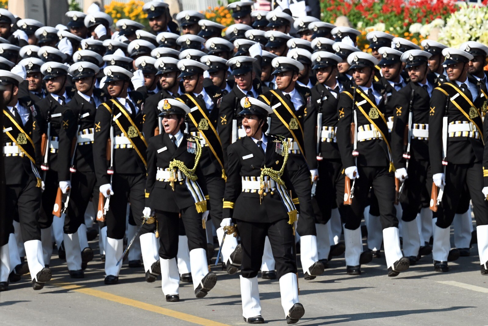 The 76th Republic Day celebrations at Kartavya Path focused on women’s empowerment (HT/Arvind Yadav) The 76th Republic Day celebrations at Kartavya Path focused on women’s empowerment (HT/Arvind Yadav)