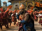 Vicky Kaushal performs the lezim dance in the Chhaava trailer. Vicky Kaushal performs the lezim dance in the Chhaava trailer.