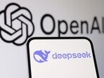 Deepseek and OpenAI logos are seen in this illustration taken January 27, 2025. REUTERS/Dado Ruvic/Illustration