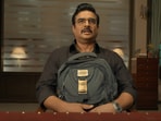 R Madhavan plays a railway ticket checker in Hisaab Barabar. R Madhavan plays a railway ticket checker in Hisaab Barabar.