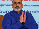 Union minister Rajeev Chandrasekhar. Union minister Rajeev Chandrasekhar.