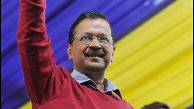 AAP chief Arvind Kejriwal in New Delhi on Monday. (HT Photo) AAP chief Arvind Kejriwal in New Delhi on Monday. (HT Photo)