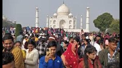 Agra emerged as the top destination for foreign tourists, with 14.66 lakh international visitors in 2024. (Sourced) Agra emerged as the top destination for foreign tourists, with 14.66 lakh international visitors in 2024. (Sourced)