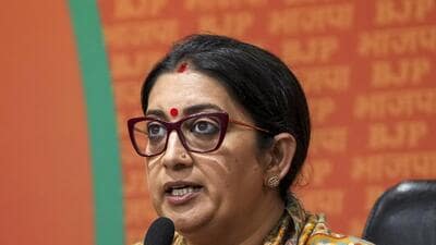 BJP leader Smriti Irani. (PTI)