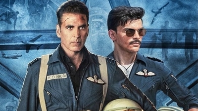 Sky Force box office collection day 3: Akshay Kumar and Veer Pahariya star as IAF officers in the film. Sky Force box office collection day 3: Akshay Kumar and Veer Pahariya star as IAF officers in the film.