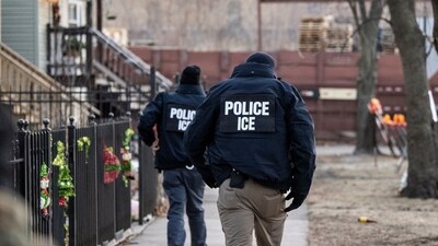 Texas teacher under fire for urging ICE to raid school as students ‘don’t even speak English’ (Photographer: Christopher Dilts/Bloomberg - representational image) (Bloomberg) Texas teacher under fire for urging ICE to raid school as students ‘don’t even speak English’ (Photographer: Christopher Dilts/Bloomberg - representational image) (Bloomberg)