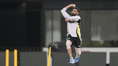 Mohammed Shami is bowling 'at full tilt' (AP)