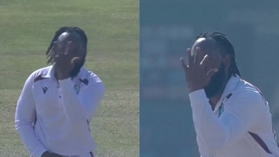 Jomel Warrican takes revenge by imitating John Cena's ‘You can’t see me' (X Images) Jomel Warrican takes revenge by imitating John Cena's ‘You can’t see me' (X Images)