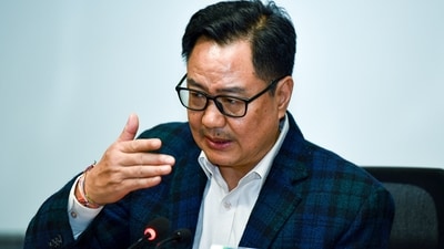 FILE: Union Minister of Parliamentary Affairs Kiren Rijiju addresses a press conference. (ANI) FILE: Union Minister of Parliamentary Affairs Kiren Rijiju addresses a press conference. (ANI)