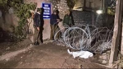 Last week, the Jammu and Kashmir government had declared the village a containment zone and quarantined 350 people at three government facilities—government nursing college, higher secondary school and GMC Rajouri. (PTI) Last week, the Jammu and Kashmir government had declared the village a containment zone and quarantined 350 people at three government facilities—government nursing college, higher secondary school and GMC Rajouri. (PTI)