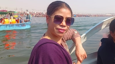 Mary Kom on her first visit to Mahakumbh, Prayagraj Mary Kom on her first visit to Mahakumbh, Prayagraj
