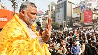 Ahead of the Delhi Assembly Polls, independent MP and Congress supporter Pappu Yadav made fun of the Bharatiya Janata Party and the Aam Aadmi Party, claiming that Kejriwal was way more corrupt than Prime Minister Narendra Modi. (PTI) Ahead of the Delhi Assembly Polls, independent MP and Congress supporter Pappu Yadav made fun of the Bharatiya Janata Party and the Aam Aadmi Party, claiming that Kejriwal was way more corrupt than Prime Minister Narendra Modi. (PTI)