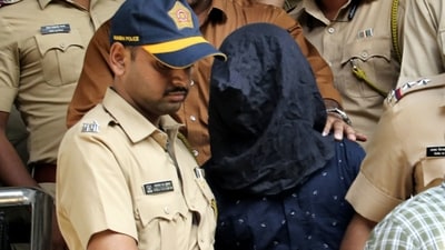 Teh attacker in the case is currently in police custody till January 29. (PTI) Teh attacker in the case is currently in police custody till January 29. (PTI)