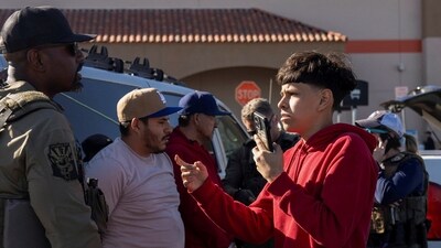 Frustration has been mounting as migrants, many camped in cities far from the Mexico border, struggle to secure asylum appointments via a mobile app run by US Customs and Border Protection. (REUTERS)