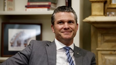 Former news anchor Pete Hegseth officially became the U.S. Secretary of Defense after Senate confirmation. REUTERS/Benoit Tessier/File Photo/File Photo/File Photo (REUTERS)
