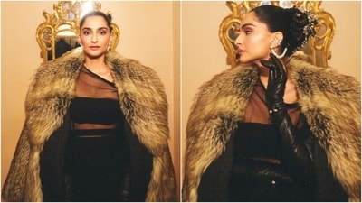 VOGUE India shared Sonam Kapoor's pictures from Paris Fashion Week 2025 on their Instagram. (Instagram/@vogueindia) VOGUE India shared Sonam Kapoor's pictures from Paris Fashion Week 2025 on their Instagram. (Instagram/@vogueindia)