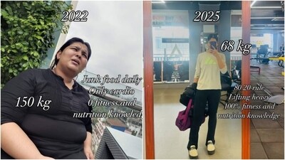 “It took me a lot of failed dieting attempts to learn this," wrote Nutritionist Pranjal Pandey. (Instagram/@transformwithpranjal) “It took me a lot of failed dieting attempts to learn this," wrote Nutritionist Pranjal Pandey. (Instagram/@transformwithpranjal)
