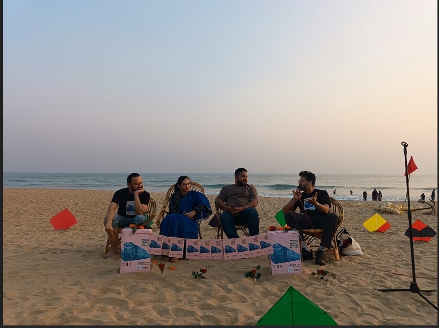 (From left) Ravi Mantha, Sweta Biswal, Chef Rachit, Chandrahas Choudhury (Akankshya Abismruta) (From left) Ravi Mantha, Sweta Biswal, Chef Rachit, Chandrahas Choudhury (Akankshya Abismruta)
