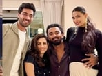 Athiya Shetty and KL Rahul had an outing with friends recently.