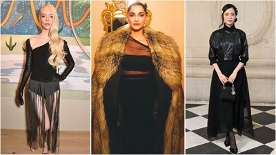 Dior’s Spring/Summer 2025 Haute Couture collection lit up the City of Light, drawing a star-studded lineup of A-listers like Sonam Kapoor, Blackpink’s Jisoo, Jenna Ortega, Naomi Scott, and more. Here's a breakdown of their stunning looks and the fashion inspo they served. (Instagram) Dior’s Spring/Summer 2025 Haute Couture collection lit up the City of Light, drawing a star-studded lineup of A-listers like Sonam Kapoor, Blackpink’s Jisoo, Jenna Ortega, Naomi Scott, and more. Here's a breakdown of their stunning looks and the fashion inspo they served. (Instagram)