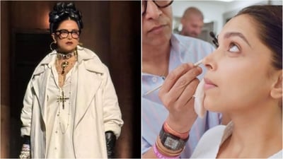 Deepika Padukone reveals her skin prep for Sabyasachi's show in latest Instagram video. (Instagram/@deepikapadukone) Deepika Padukone reveals her skin prep for Sabyasachi's show in latest Instagram video. (Instagram/@deepikapadukone)