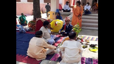 A pic during wedding rituals. (REPRESENTATIVE PIC) A pic during wedding rituals. (REPRESENTATIVE PIC)