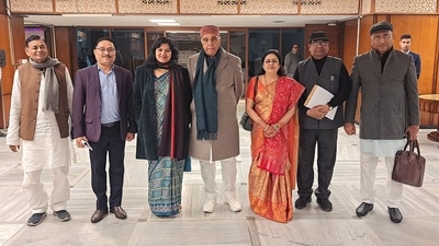Joint Parliamentary Committee (JPC) on the Waqf Bill Chairman Jagdambika Pal and committee members. (ANI FILE) Joint Parliamentary Committee (JPC) on the Waqf Bill Chairman Jagdambika Pal and committee members. (ANI FILE)