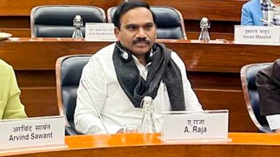 A Raja is a member of the JPC on Waqf (Amendment) Bill. (A Raja/X) A Raja is a member of the JPC on Waqf (Amendment) Bill. (A Raja/X)