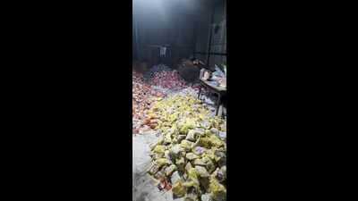 After questioning, the police raided Ram Krishna Hari Mauli Industries areas in MIDC and seized 14.50 kg of MD drugs and manufacturing material worth ₹29.73 crore. (HT PHOTO) After questioning, the police raided Ram Krishna Hari Mauli Industries areas in MIDC and seized 14.50 kg of MD drugs and manufacturing material worth ₹29.73 crore. (HT PHOTO)