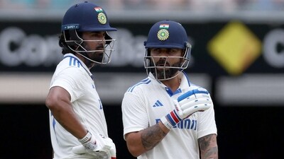 India's Virat Kohli (R) talks to KL Rahul between the overs on day three of the third Test match between Australia and India (AFP) India's Virat Kohli (R) talks to KL Rahul between the overs on day three of the third Test match between Australia and India (AFP)