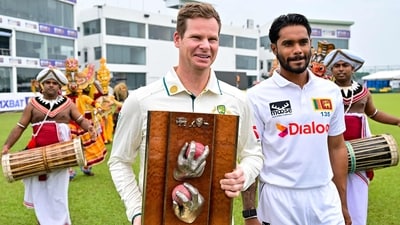 Sri Lanka vs Australia: Here are the details of when and where to watch the first Test of the two-match series between Sri Lanka and Australia. (Photo by Ishara S. KODIKARA / AFP) (AFP)